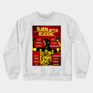 Burn After Reading Crewneck Sweatshirt